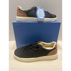 NEW Hey Dude Women's Size 11 Karina Duo Classic Black/Tan Shoes NWT No Lid